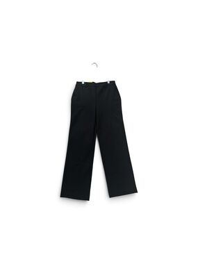 Black Wide-Leg Kids Pants - Classic School Bottoms
